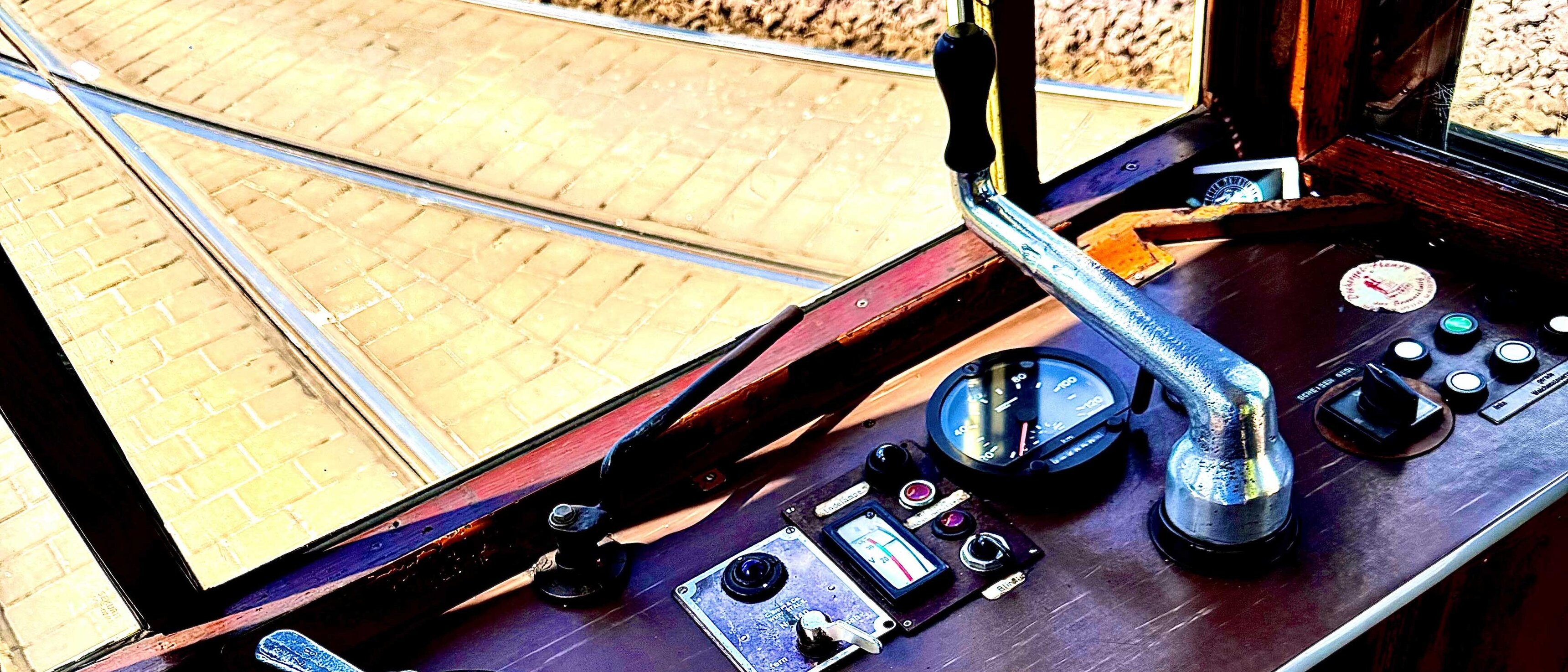 Armatur Oldtimer-Tram