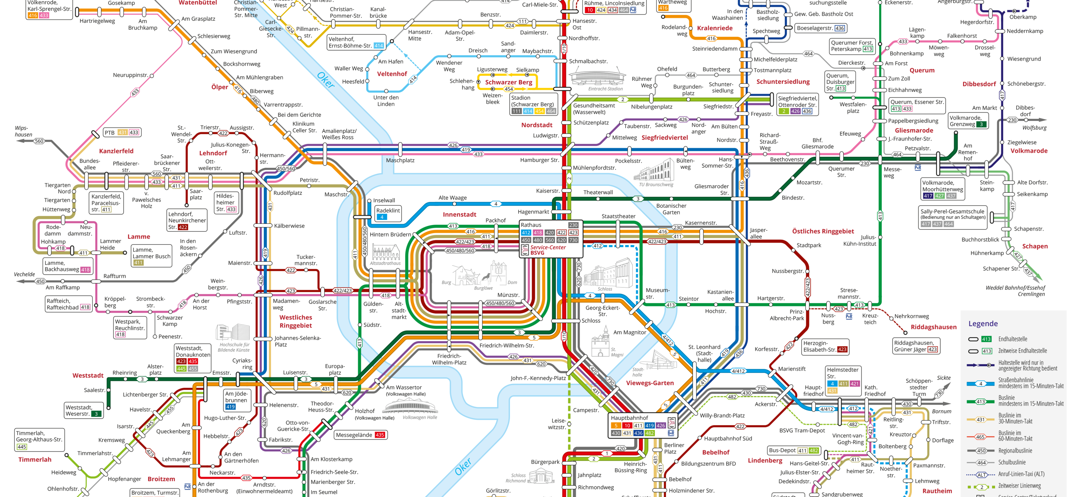 Liniennetzplan