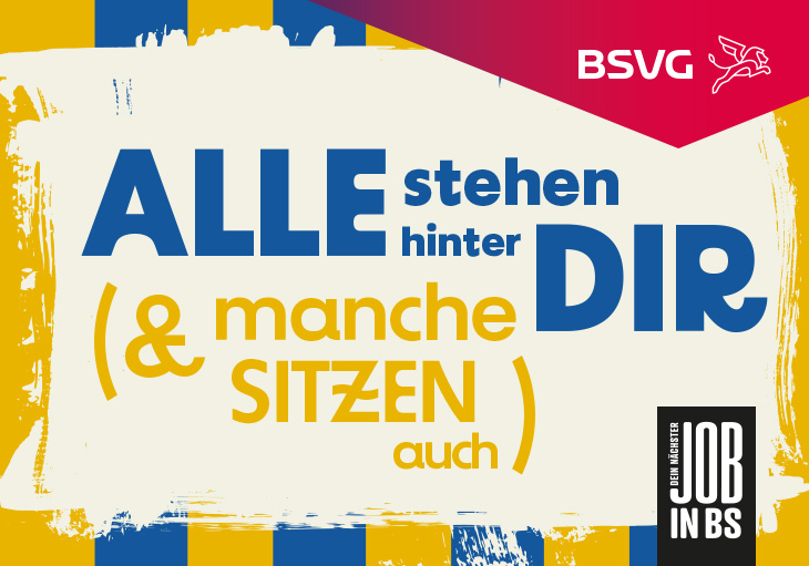 Du bei uns - Werde Stadtbusfahrer*in bei der BSVG!
