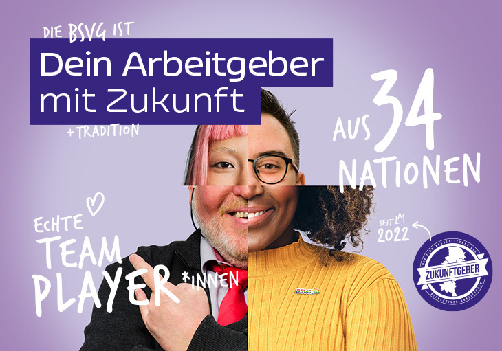 Neue Kampagne der BSVG: Dein Arbeitgeber mit Zukunft