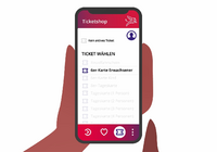 Das 6er-Ticket: Einmal kaufen, und sechsmal günstig mit Bus und Bahn fahren.